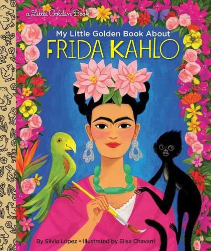 Cover image for My Little Golden Book About Frida Kahlo