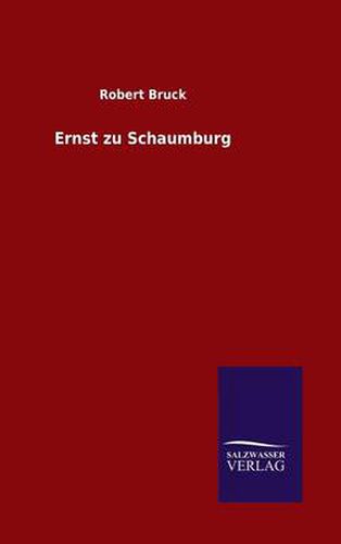 Cover image for Ernst zu Schaumburg