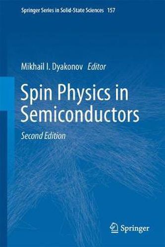 Cover image for Spin Physics in Semiconductors