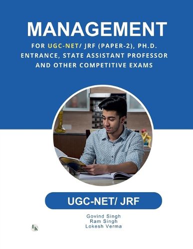 Cover image for MANAGEMENT: For UGC-NET/ JRF (Paper-2), Ph.D. Entrance, State Assistant Professor and other competitive Exams