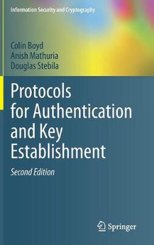 Protocols for Authentication and Key Establishment