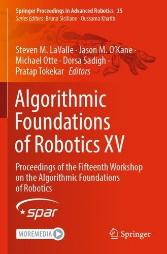 Cover image for Algorithmic Foundations of Robotics XV