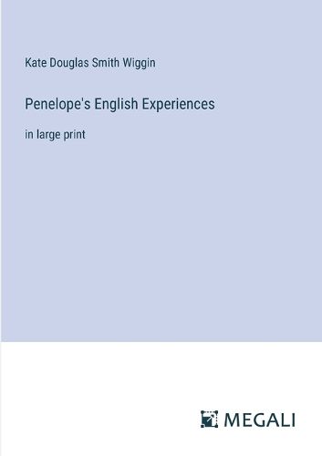 Cover image for Penelope's English Experiences