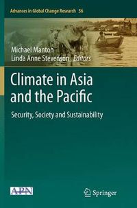 Cover image for Climate in Asia and the Pacific: Security, Society and Sustainability