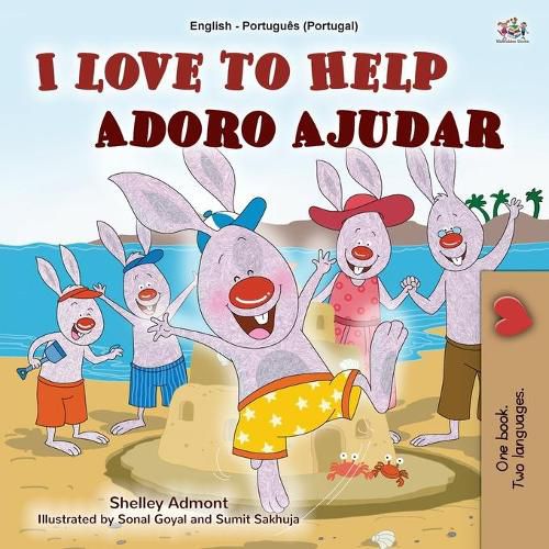 I Love to Help (English Portuguese Bilingual Book for Kids - Portugal): Portuguese European