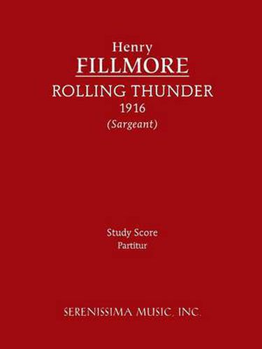 Cover image for Rolling Thunder - Study Score