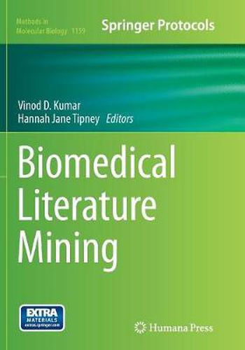 Cover image for Biomedical Literature Mining