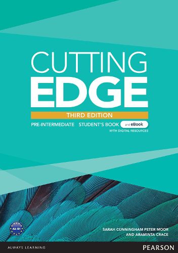 Cover image for Cutting Edge 3rd Edition Pre-Intermediate Student's eBook with Online Practice and Digital Resources