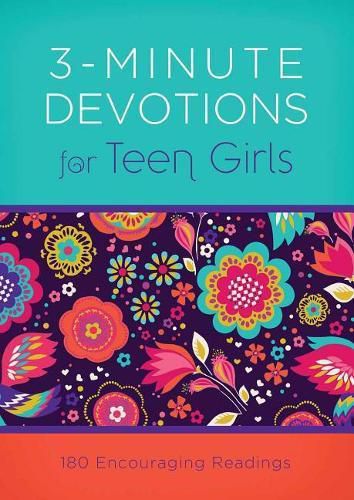 Cover image for 3-Minute Devotions for Teen Girls