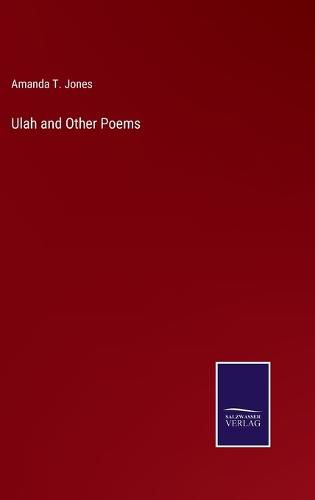 Cover image for Ulah and Other Poems