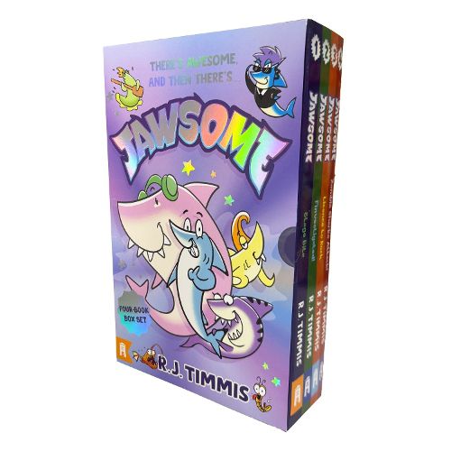 Cover image for Jawsome Four Book Box Set