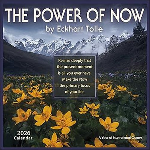 Cover image for The Power of Now 2026 Wall Calendar