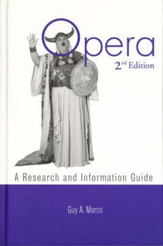 Cover image for Opera: A Research and Information Guide