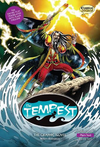 Cover image for The Tempest the Graphic Novel: Plain Text