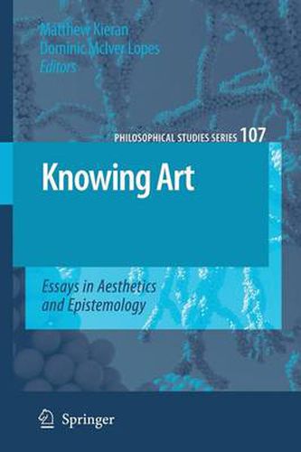 Cover image for Knowing Art: Essays in Aesthetics and Epistemology