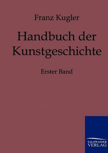 Cover image for Handbuch der Kunstgeschichte