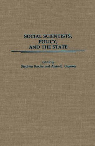 Social Scientists, Policy, and the State