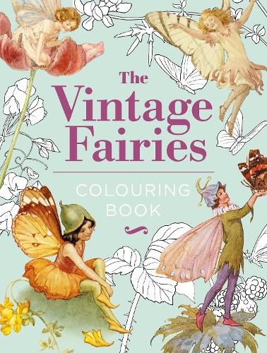 Cover image for The Vintage Fairies Colouring Book