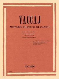 Cover image for Metodo pratico di canto: Ed. E. Battaglia