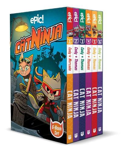 Cover image for Cat Ninja Box Set Books 1-6