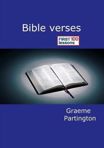 Cover image for Bible Verses: First 100 Lessons