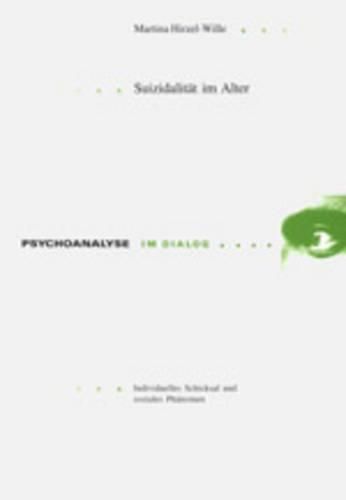 Cover image for Suizidalitaet Im Alter: Individuelles Schicksal Und Soziales Phaenomen