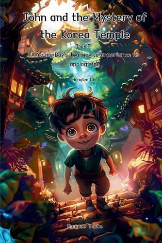 Cover image for John and the Mystery of the Korea Temple (Book 2) - A Young Boy's Journey to importance of apologizing