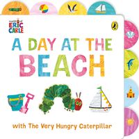 Cover image for A Day at the Beach with The Very Hungry Caterpillar