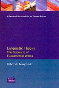 Cover image for Linguistic Theory: The Discourse of Fundamental Works