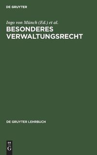 Cover image for Besonderes Verwaltungsrecht