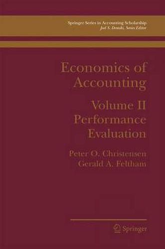 Economics of Accounting: Performance Evaluation