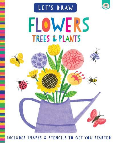 Cover image for Let's Draw Flowers