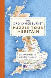 Cover image for The Ordnance Survey Puzzle Tour of Britain: Take a Puzzle Journey Around Britain From Your Own Home