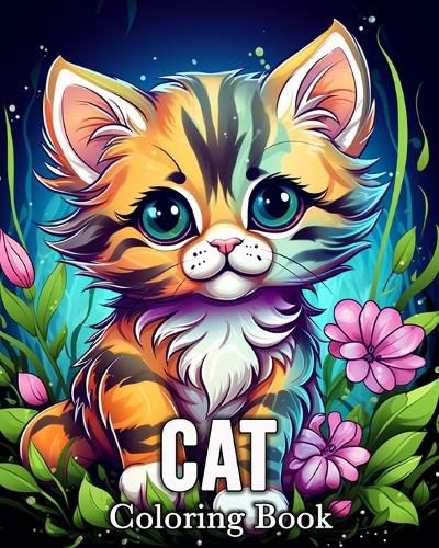 Cover image for Cat Coloring book