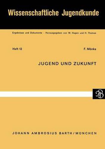 Cover image for Jugend Und Zukunft