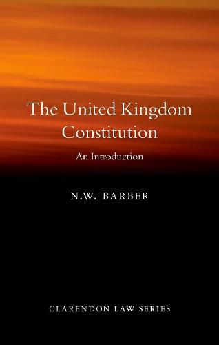 Cover image for The United Kingdom Constitution: An Introduction