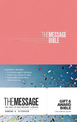 Message Gift and Award Bible, Pink