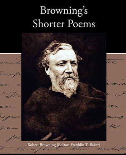 Cover image for Browning's Shorter Poems