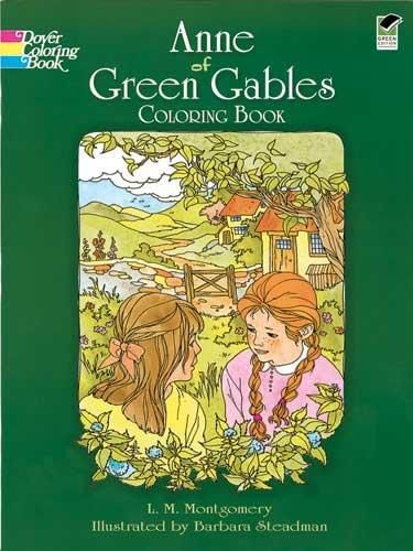 Cover image for Anne of Green Gables Coloring Book