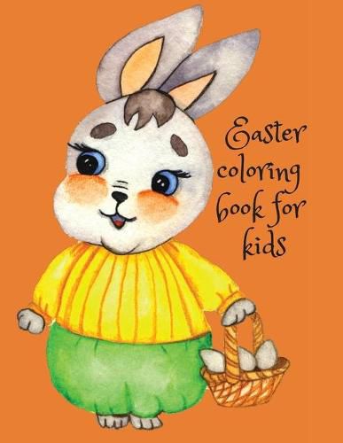 Cover image for Easter coloring book for kids