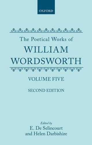 Cover image for The Poetical Works, Volume 5: The Excursion, The Recluse, Part 1, Book 1