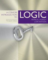 Cover image for A Concise Introduction to Logic