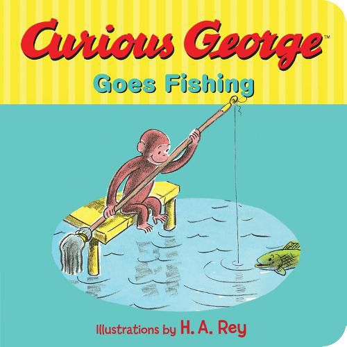 Cover image for Curious George Goes Fishing