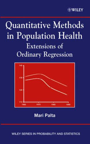 Cover image for Quantitative Methods in Population Health: Extensions of Ordinary Regression