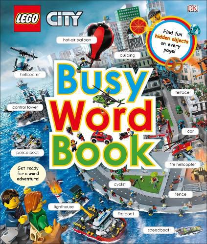 Cover image for LEGO CITY: Busy Word Book