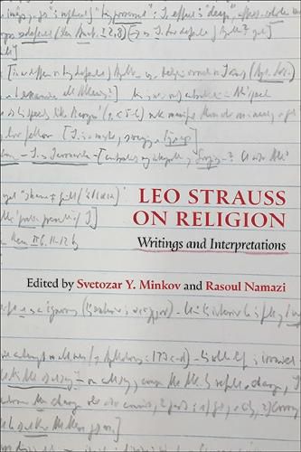 Cover image for Leo Strauss on Religion