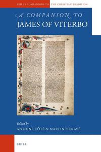 Cover image for A Companion to James of Viterbo