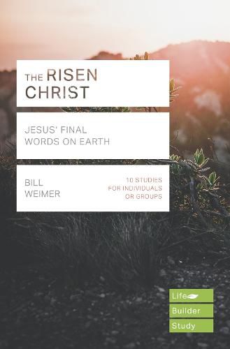 Cover image for The Risen Christ: Jesus' Final Words on Earth