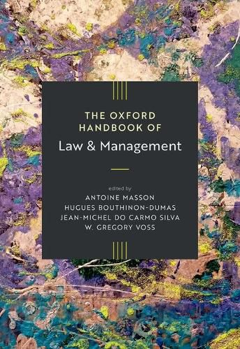 Cover image for The Oxford Handbook of Law and Management