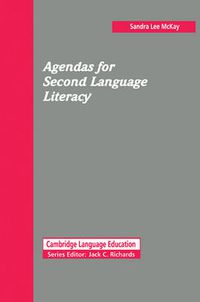 Cover image for Agendas for Second Language Literacy